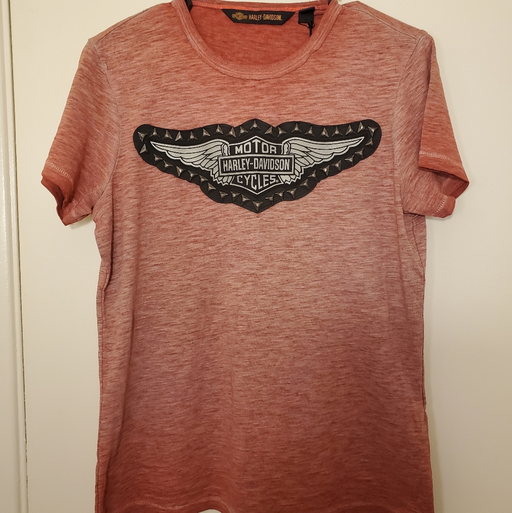 Women's Studded Harley-Davidson Tee Medium